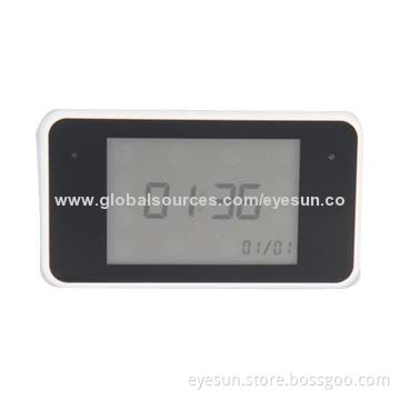 Touch Key and Remote Control Camera Clock with 1,080P/Intelligent/Calendar